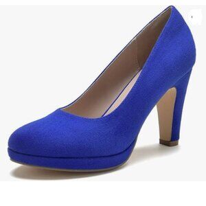 Elegant Blue Women's Pumps